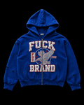 Fuck Your Brand Nipsey Blue Zip- Hoodie
